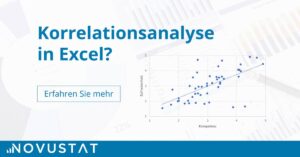 Titelbild für Korrelationsanalyse Excel