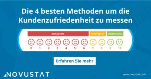 Die 4 besten Methoden um die Kundenzufriedenheit zu messen