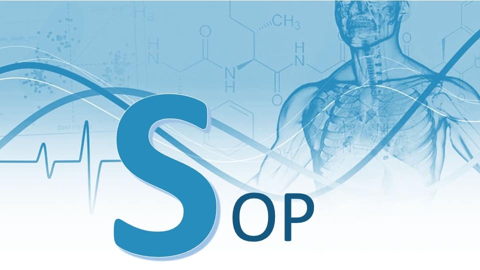 SOP Standard operating procedure Standard operation procedure