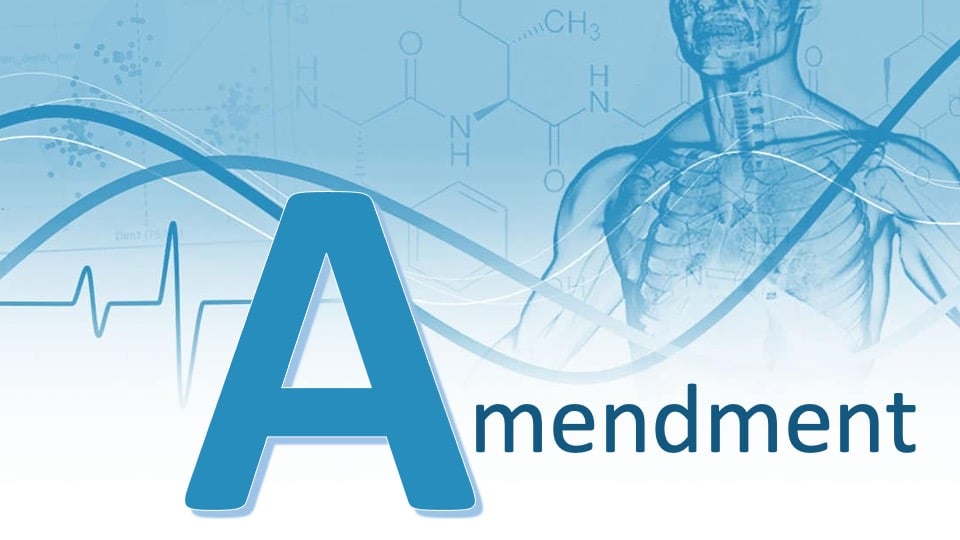 Amendments Amendment klinische Studie