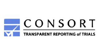 CONSORT Logo als Hinweis auf transparente Berichterstattung klinischer Studien bei NOVUSTAT.