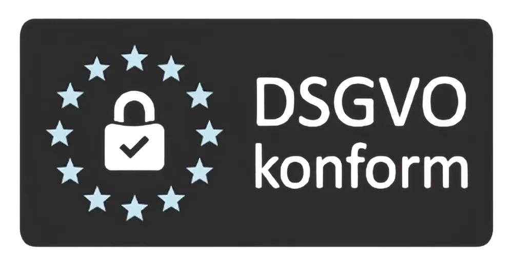 DSGVO-konformes Vertrauenselement auf der NOVUSTAT Website
