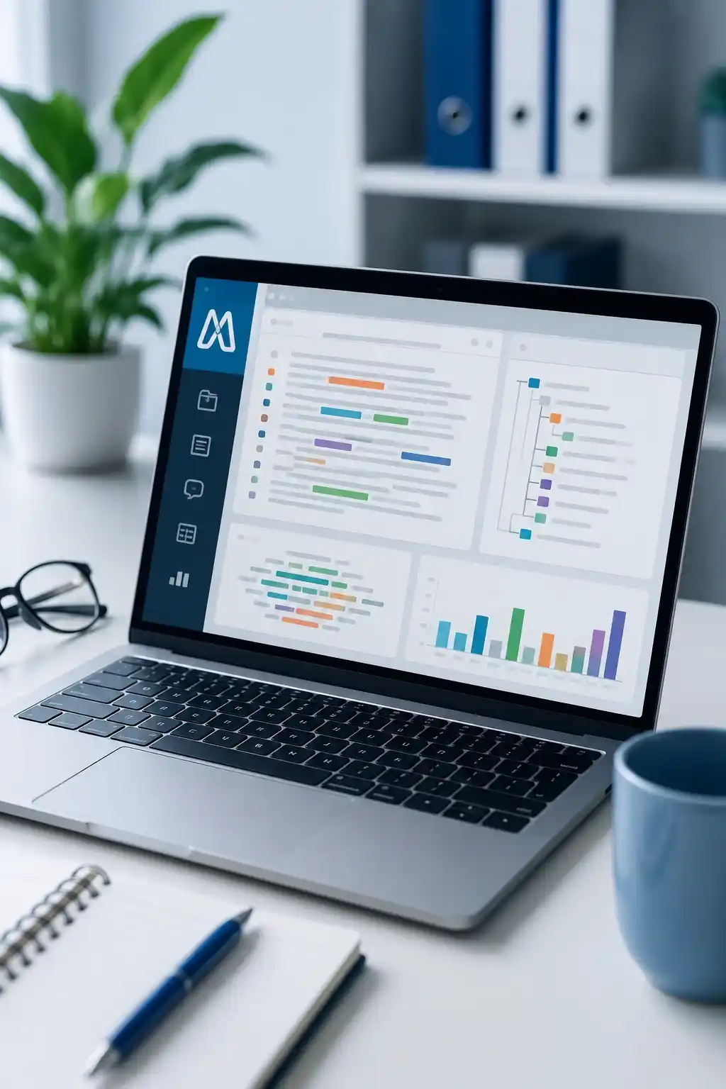 MAXQDA Auswertung qualitativer Daten am Laptop