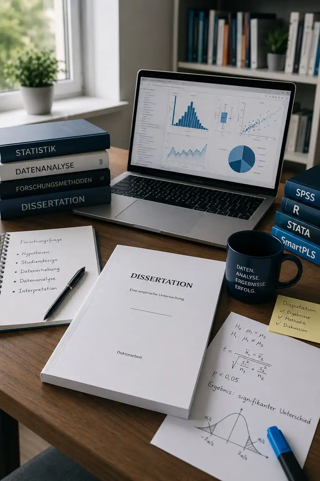 Statistik Beratung für Doktorarbeit und Dissertation mit statistischer Datenauswertung