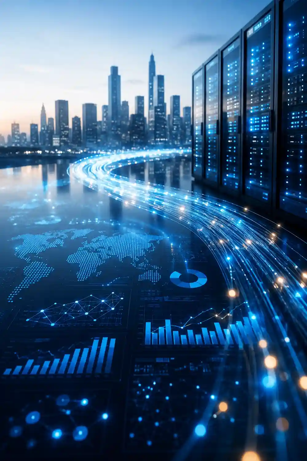Big Data Analytics mit Datenströmen, Servern und statistischen Visualisierungen