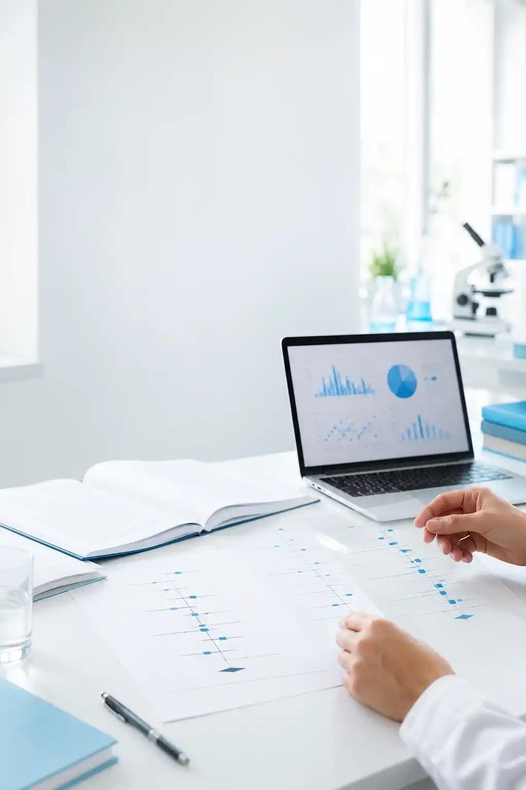 Statistische Auswertung einer Metaanalyse mit Effektgrössen und Ergebnisdiagrammen