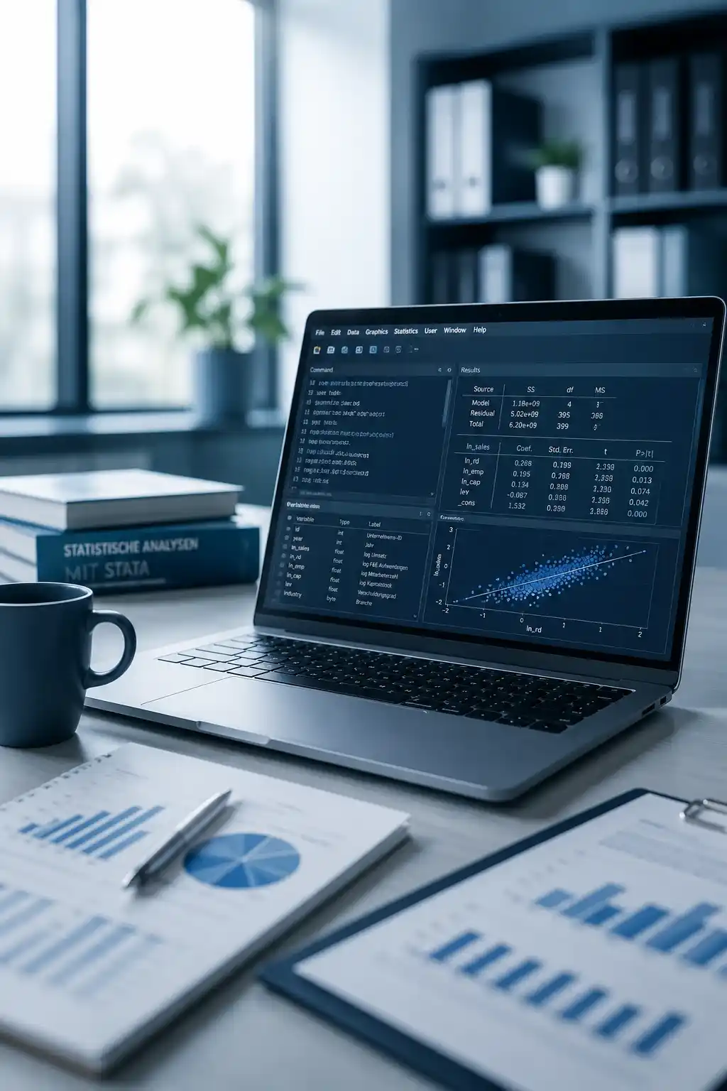 Statistische Datenanalyse und Auswertung mit Stata