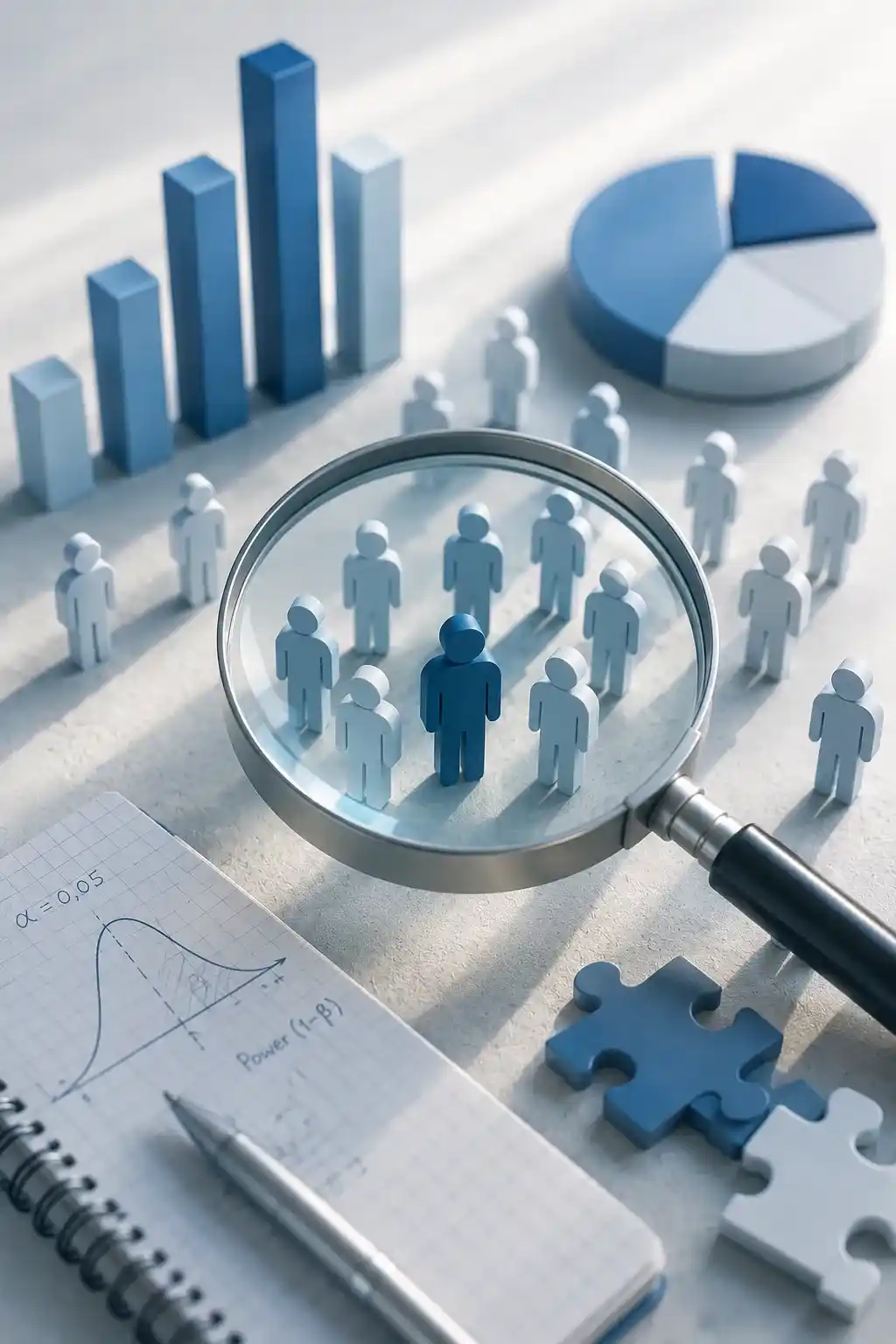 Statistische Fallzahlplanung mit Stichprobe, Poweranalyse und Diagrammen