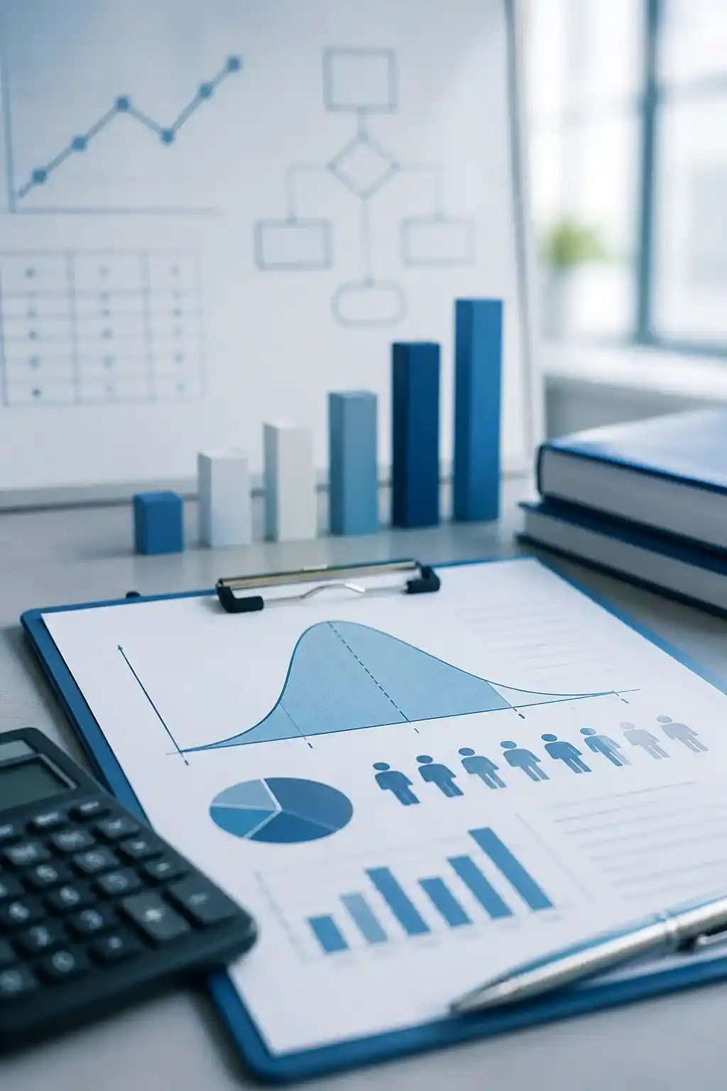Fallzahlplanung mit statistischen Diagrammen zur Bestimmung des benötigten Stichprobenumfangs